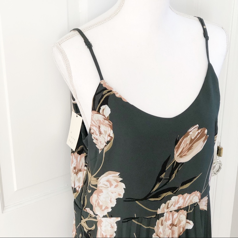 NWT A New Day Pleated Floral Maxi